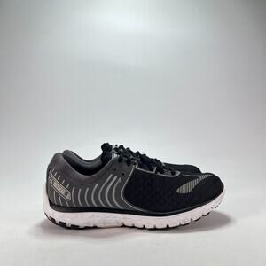 Brooks PureFlow 6 Black Shadow White Road Running Shoes 1202371B002 Women's Sz 8